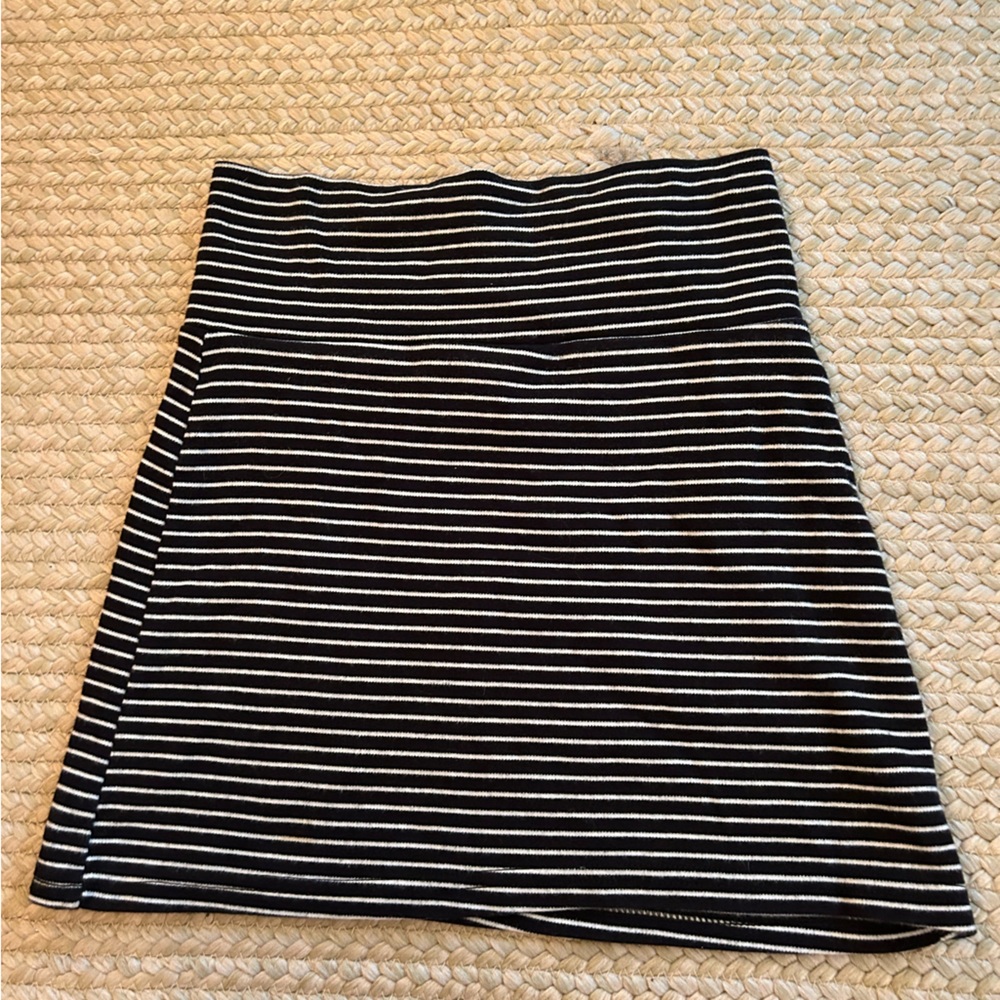American Apparel striped mini skirt